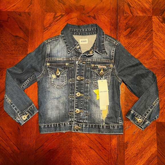 NEW Hudson Denim Jacket - Size 6 - Picture 1 of 4